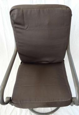 Cushion Covers, Set Of 6 Brown Twill.