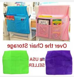 Storage Organizer Chair Bag Pink Green Purple Blue