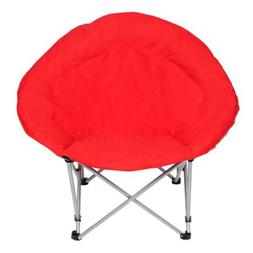 Padded Foldable Metal Cushioned Camping Lazy Chair