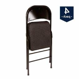 Black Home Office Portable Seat Armless Steel