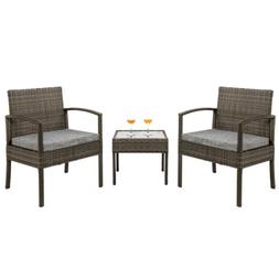 S Set Outdoor Furniture 3-piece Porch