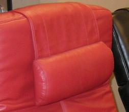 Neck Head Lumbar Support Pillow Human Touch Red