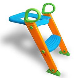 Kids Potty Training Seat with Step Stool Ladder for Child To