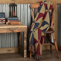 Providence Pinwheel Jacquard Woven Throw 60x50