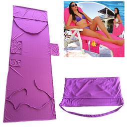 Cover Towel Bag Sun Lounger Mate Holiday Garden