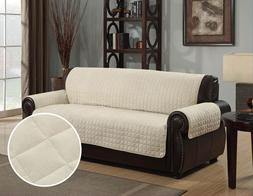 QUILTED MICRO SUEDE PET DOG COUCH SOFA FURNITURE PROTECTOR C