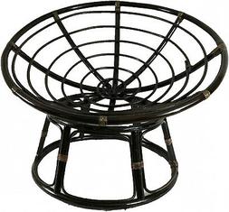 Papasan Frame W/ Bowl Java Stain Finish Cushion Not Included