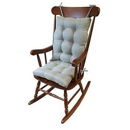 Cushions Set Padded Cozy Rocker High Back Pad Seat Ties Soft