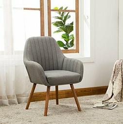 Roundhill Furniture Tuchico Contemporary Fabric Accent Chair