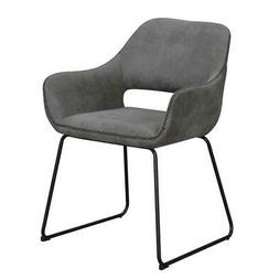 In Gray Linen Fabric