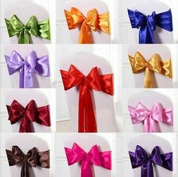 Cover Bow Sash For Venue Decor 1, 25, 50 Or 100 Pack - 24 Co
