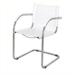 White Leather In White