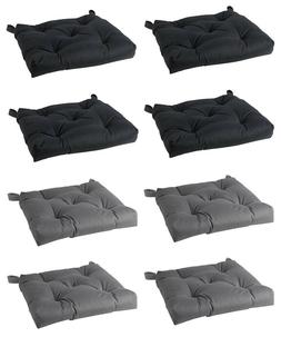 Cushions 19" Gray Black 100% Cotton Malinda