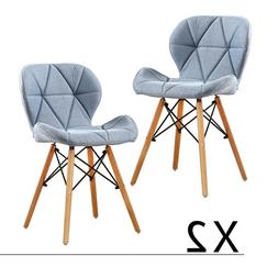 S Set Of 2 Office Chairs Fabric Pattern Side Chairs Us