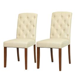 Tufted Modern Living Room Beige