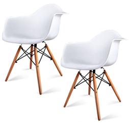 Shell Armchair Wood Leg