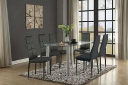 S Metal Frame Legs Pu Leather