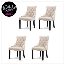 S Elegant Tufted Pattern Armrest Dining Room