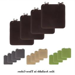 Cushions Pads With Ties Indoor Outdoor Easy Clean 16 X 16