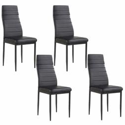 S Leather Backrest Dining Room Furniture Black