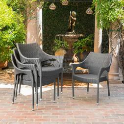S Patio Furniture Seats Deck Outdoor Gray Chair Us