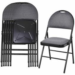 S Fabric Upholstered Padded Seat Metal Frame Home Office