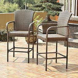 Seat Patio Furniture With Armrest New