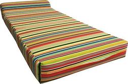 Folding Foam Beds Density 1.8 Lb, Full Size 6x48x72 Multi Co