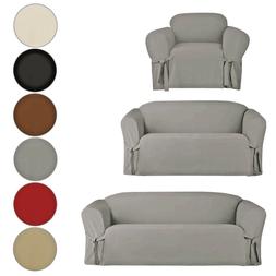 Furniture Cover, Brown Black Taupe Micro Suede