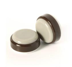 Slipstick CB255 1-Inch Slider Foot, Chocolate