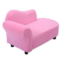 Couch Lounge Pink For Girls Bedroom Small Wood Frame New