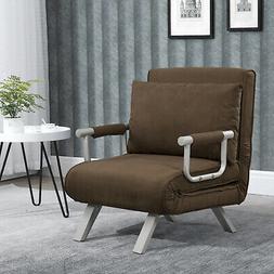 Convertible Single Dorm Room Couch Recliner Sleeper Folding