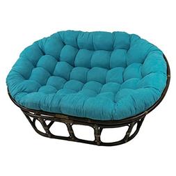 Cushion, 48" X 6" X 65", Aqua Blue