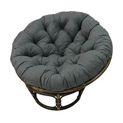 Cushion, 44" X 6" X 44", Steel Grey