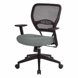 Space Seating Professional Black AirGrid Back Managers Chair