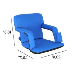 For Bleacher Reclining Ultra-padded Backs, Arm Rests