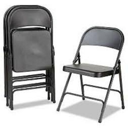 Mainstays Steel Folding Chair, Set of 4, Multiple Colors Tax
