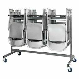 Trolley Cart Storage Rack Folding Steel Commercial Heavy Dut