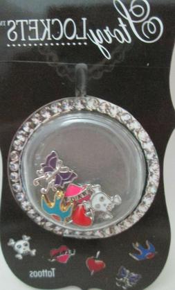 Charm Me  - Story Locket Filler Charms - 5 pc Tattoos