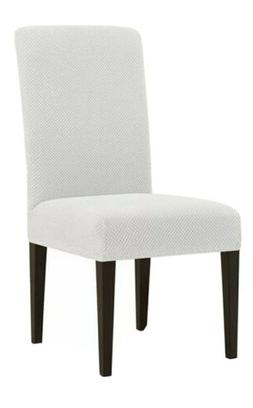 Covers Ivory White Chair Slipcover Set Of 4.  Gar