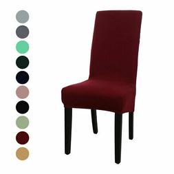 Cover High Back Dining Chair Seat Slipcover