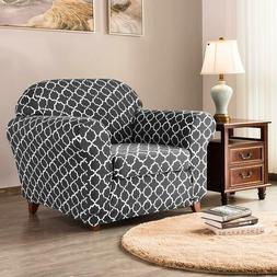 Subrtex Stretch Printed 2 Piece Sofa Slipcover Elastic Spand