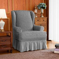 Cover Slipcover Wingback Armchair Furniture Cover