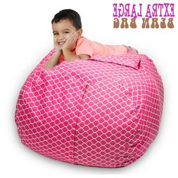 38" Extra Large Pink Clean Up Stuff N Sit