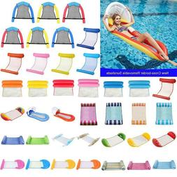 Water Hammock Air Mattresses Floating Sleeping Bed