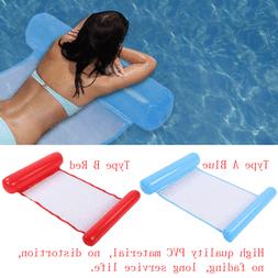 Swimming Inflatable Floating Float Water Hammock Pool Beach 