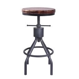 Wood Seat Metal Frame