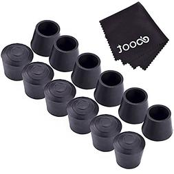 Rubber Leg Tip Cap Black Protect Floor Carpet	Good Furniture