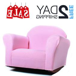 For Kids Childs Children Recliner Rocker Cushioned Girl