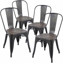With Elm Wood Seat In Bronze
